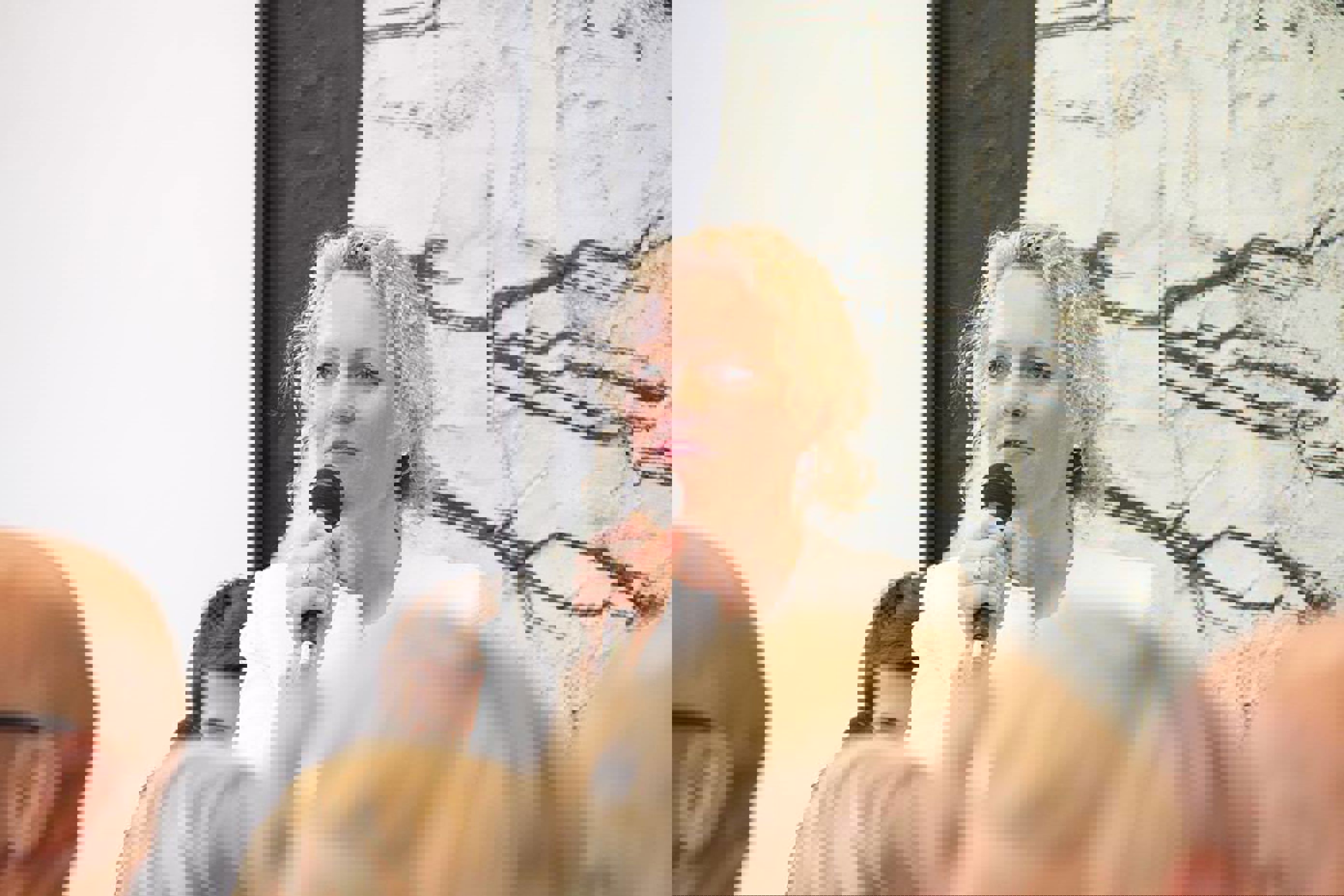 Foto: Rektor taler under lunsjen Rektor taler under lunsjen