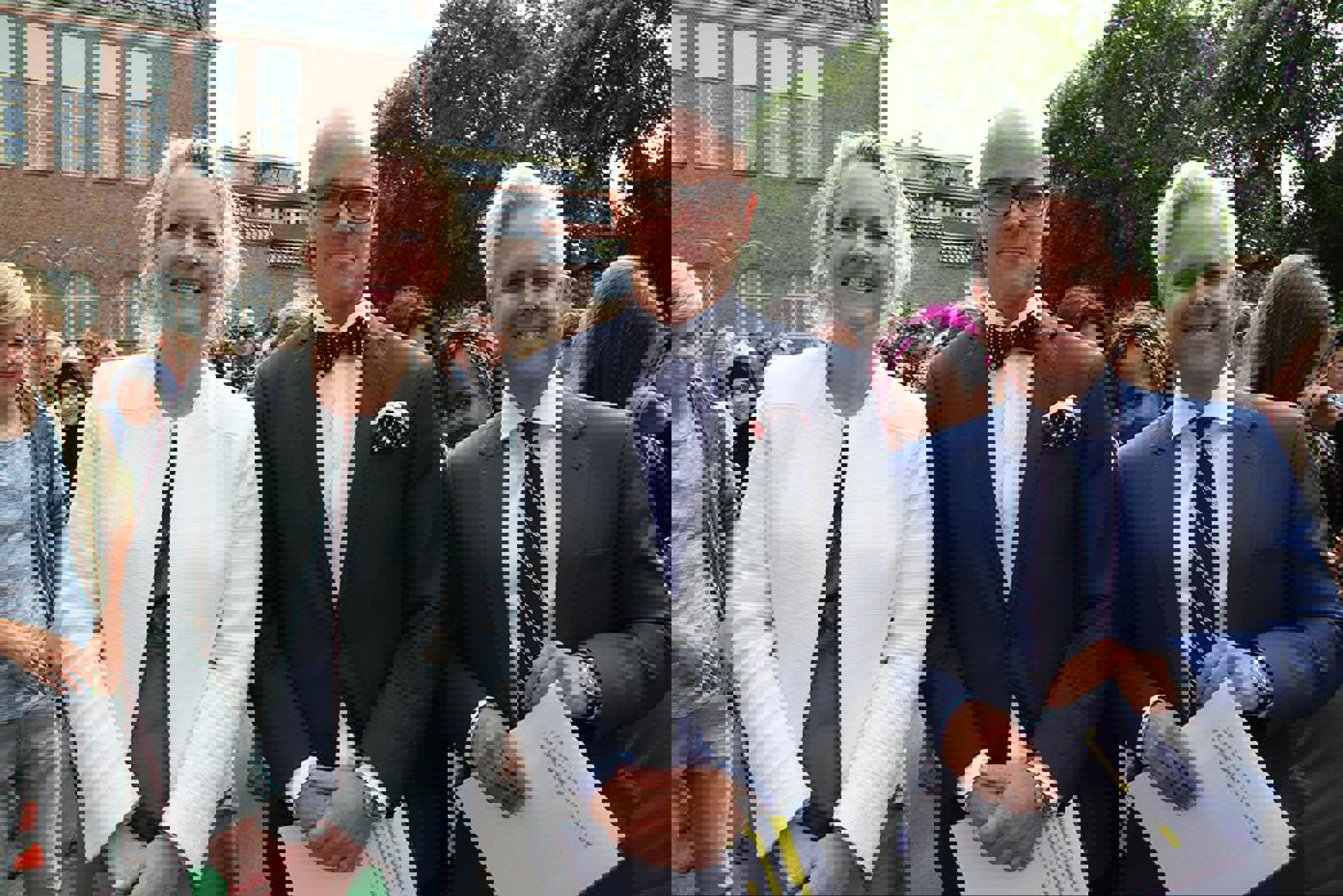 Foto: Stolt ledelse på åpningsdagen Stolt ledelse på åpningsdagen