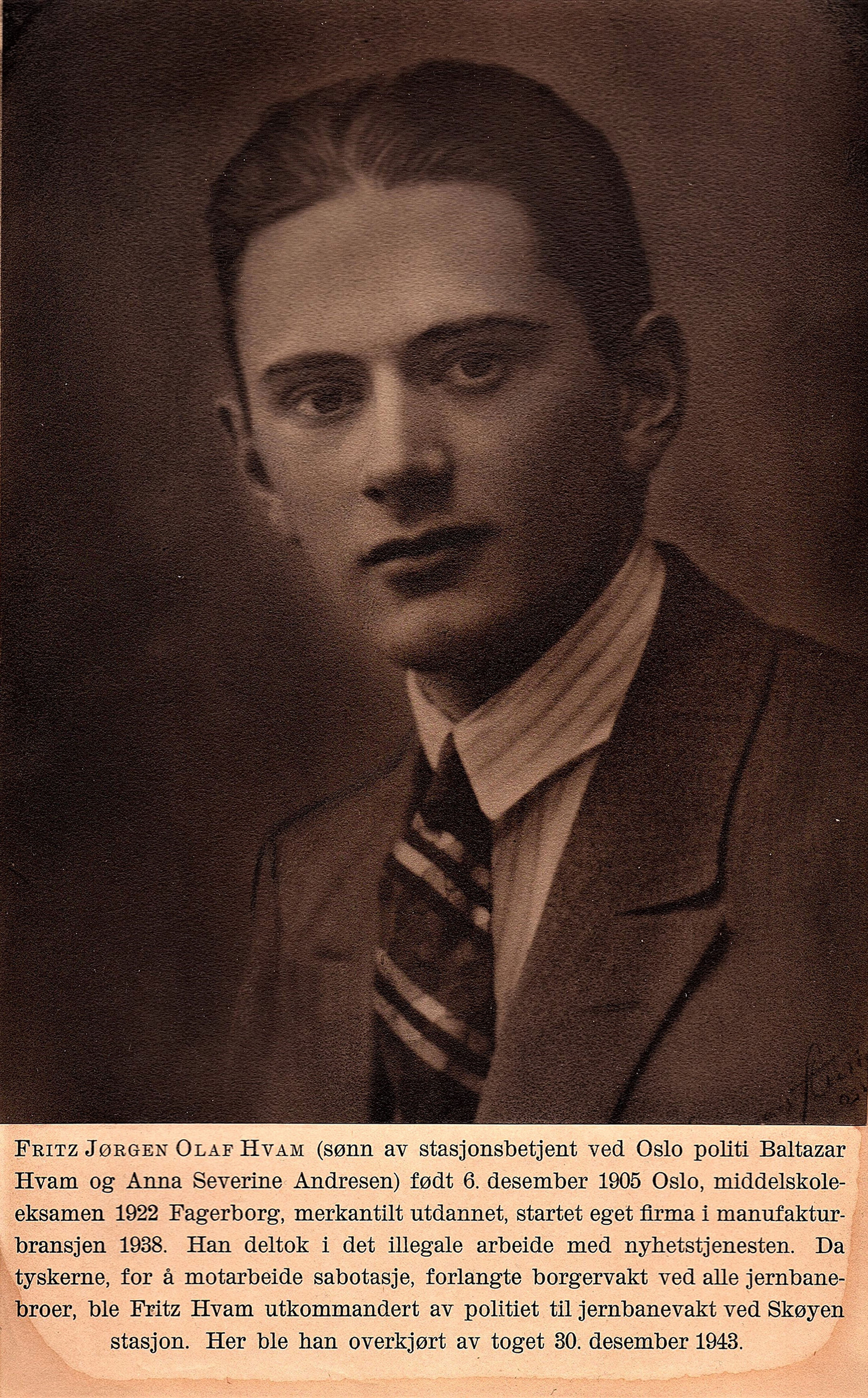 Fritz Jorgen Olav Hvam