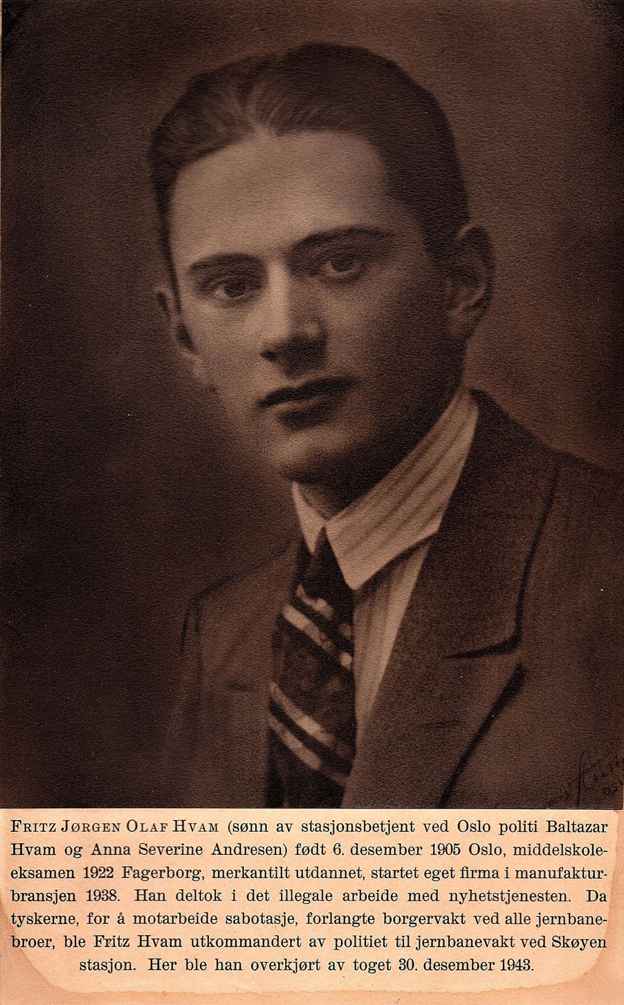 Fritz Jorgen Olav Hvam