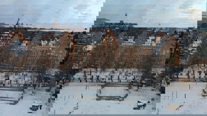 Dronebilde Fagerborg skole